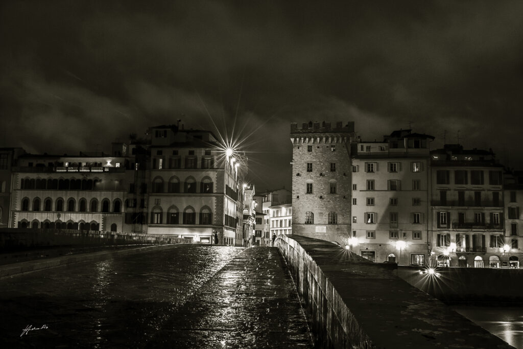 la carezza della pioggia bianco e nero